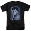 Elvis Presley - Overlay Adult Regular Fit Short Sleeve