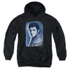 Elvis Presley - Overlay Youth Hooded Sweatshirt