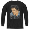 Elvis Presley - Graphic King L - S Youth