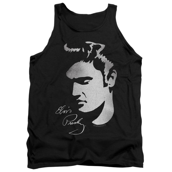 Elvis Presley - Simple Face Adult Tank Top