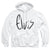 Elvis Presley - Sketchy Name Adult Pullover Hoodie