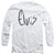 Elvis Presley - Sketchy Name Adult Long Sleeve