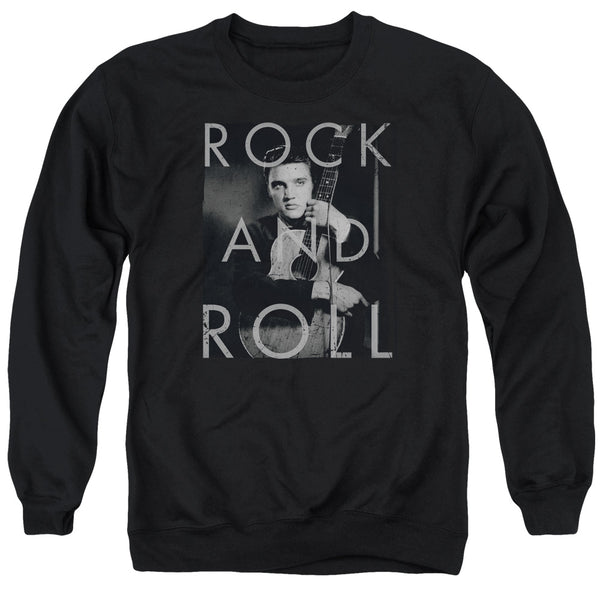 Elvis Presley - Rock And Roll Adult Crewneck Sweatshirt