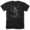 Elvis Presley - Rock And Roll Adult Regular Fit Heather Short Sleeve