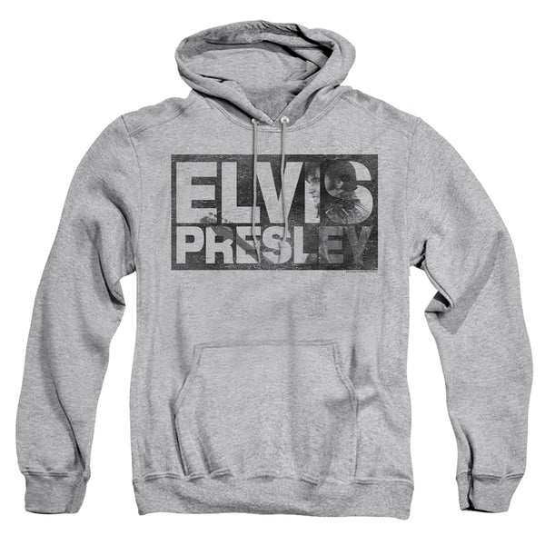 Elvis Presley - Block Letters Adult Pullover Hoodie