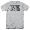 Elvis Presley - Block Letters Adult Regular Fit Short Sleeve