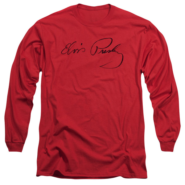 Elvis Presley - Signature Sketch Adult Long Sleeve