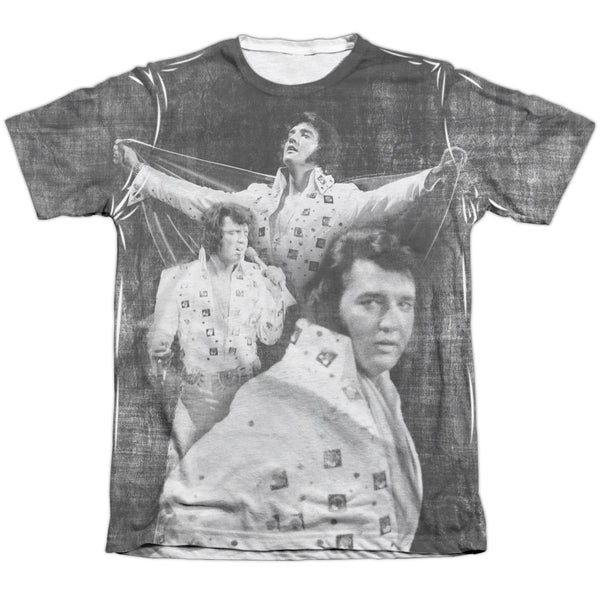 Elvis Presley - Legendary Performance Adult Regular Fit Short Sleeve 65 - 35 Poly - Cotton