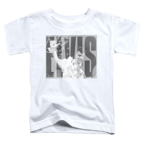 Elvis Presley - Aloha Gray Toddler Short Sleeve