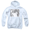 Elvis Presley - Aloha Gray Youth Hooded Sweatshirt