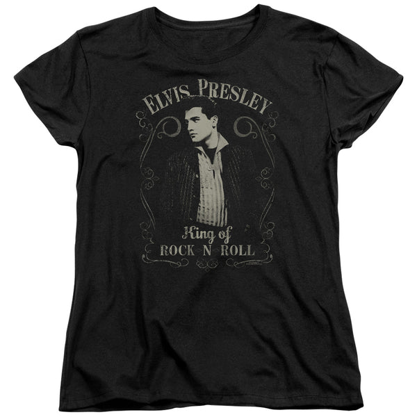 Elvis Presley - Rock Legend Women's Short Sleeve