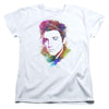 Elvis Presley - Watercolor King Women's Short Sleeve