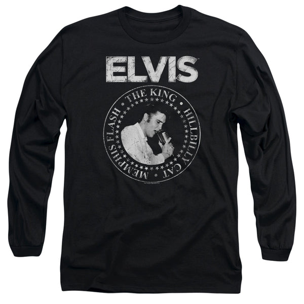 Elvis Presley - Rock King Adult Long Sleeve