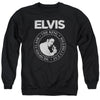 Elvis Presley - Rock King Adult Crewneck Sweatshirt