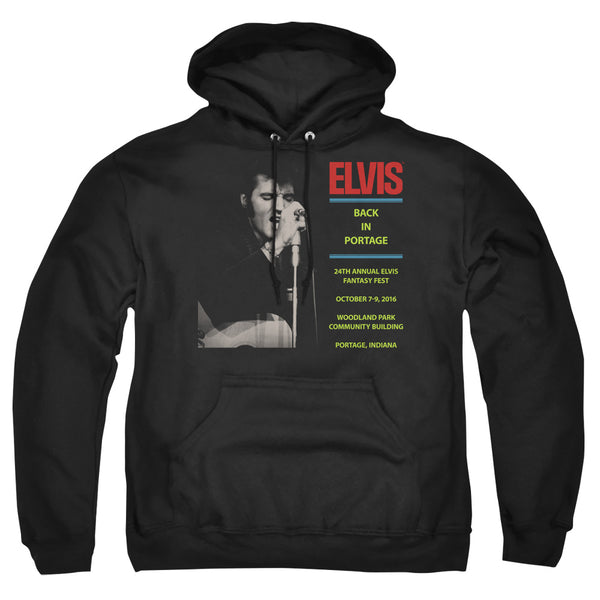 Elvis Presley - Back In Portage Adult Pullover Hoodie