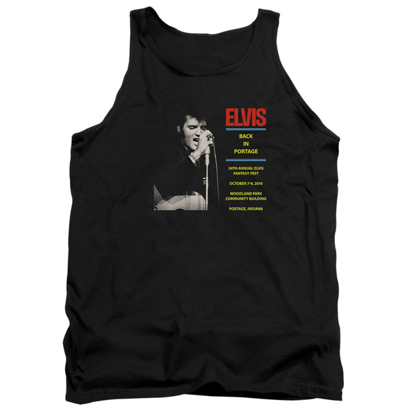 Elvis Presley - Back In Portage Adult Tank Top