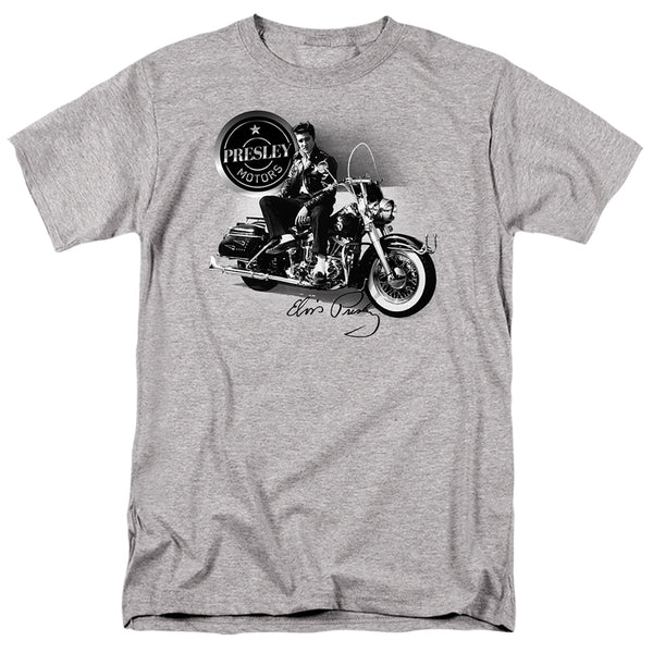 Elvis Presley - Presley Motors Adult Regular Fit Short Sleeve