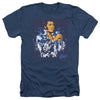 Elvis Presley - That Look Floral Adult Regular Fit Heather Short Sleeve