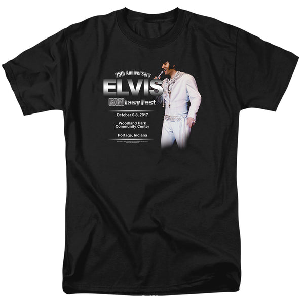 Elvis Presley - 25Th Fanfasty Fest Adult Regular Fit Short Sleeve