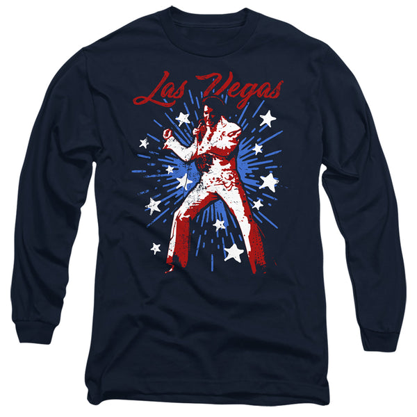 Elvis Presley - Vegas Superstar Adult Long Sleeve