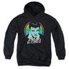 Elvis Presley - Neon King Youth Hooded Sweatshirt