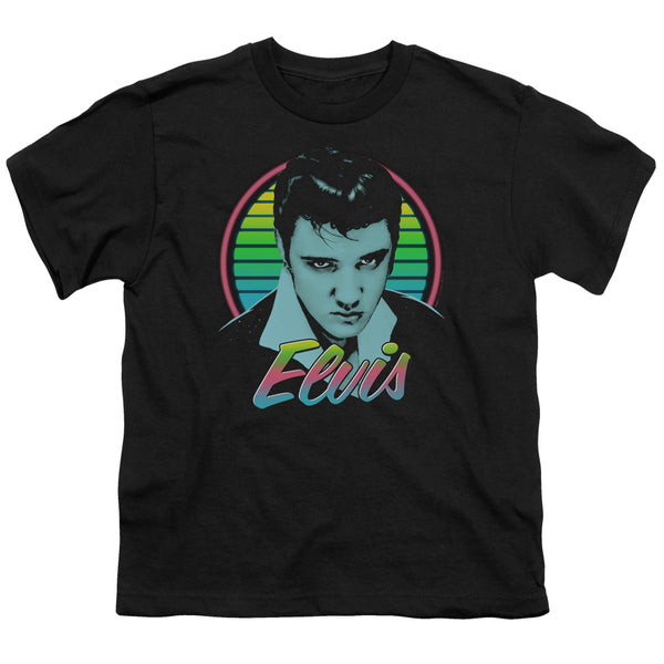 Elvis Presley - Neon King Youth Short Sleeve