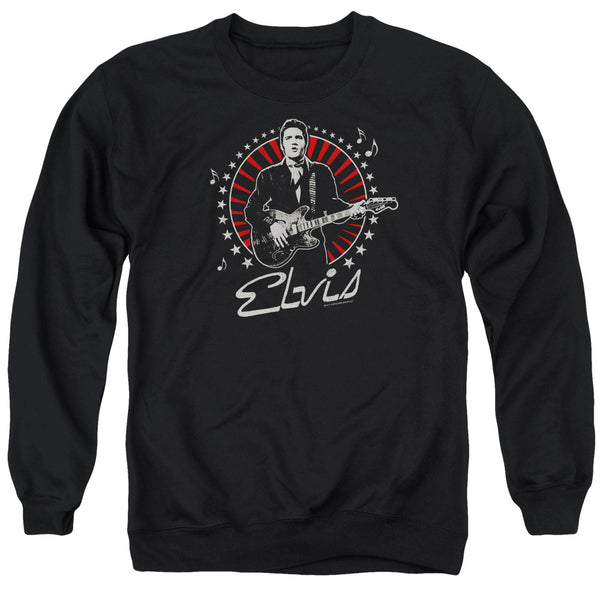Elvis Presley - Stars Adult Crewneck Sweatshirt