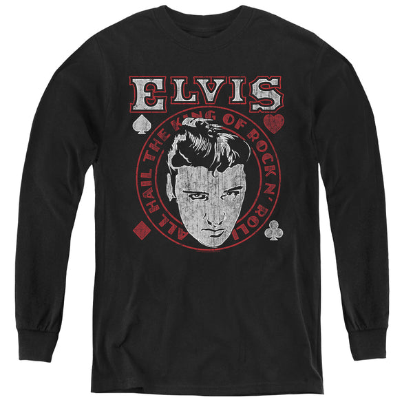 Elvis Presley - Hail The King L - S Youth
