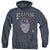 Elvis Presley - Hail The King Adult Heather Hoodie