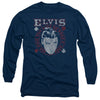 Elvis Presley - Hail The King Adult Long Sleeve