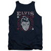 Elvis Presley - Hail The King Adult Tank Top