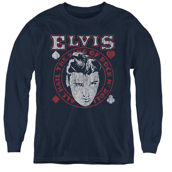 Elvis Presley - Hail The King L - S Youth