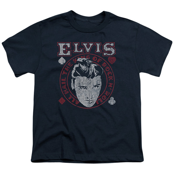 Elvis Presley - Hail The King Youth Short Sleeve