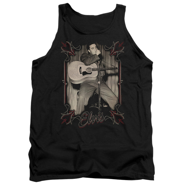Elvis Presley - Elvis Pinstripes Adult Tank Top