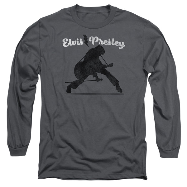 Elvis Presley - Overprint Adult Long Sleeve