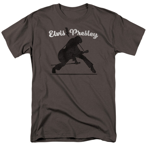 Elvis Presley - Overprint Adult Regular Fit Short Sleeve