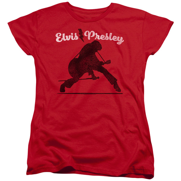 Elvis Presley - Overprint Women's Short Sleeve
