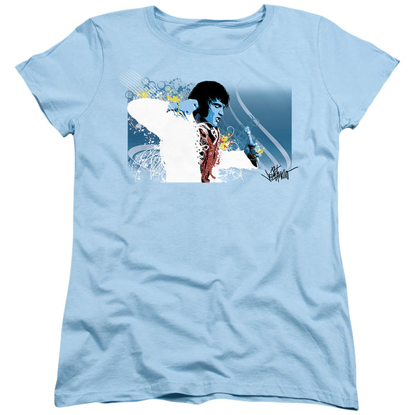 Elvis Presley - Vegas Rock Me Women's Short Sleeve