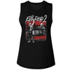 Evil Dead Cabin Square-Ladies Muscle Tank