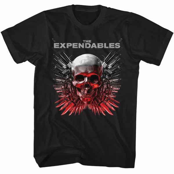 Expendables Skull And Guns- S/S Tshirt