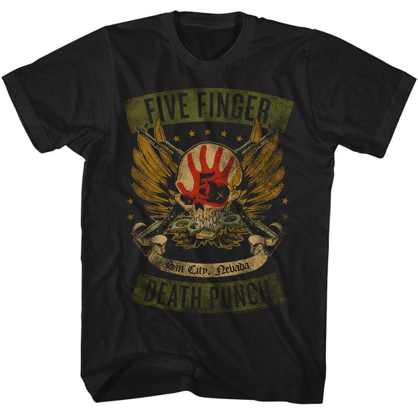 Winged Skull - Five Finger Death Punch T-Shirt