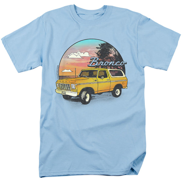 Ford Bronco - Bronco At The Beach Adult Regular Fit Short Sleeve