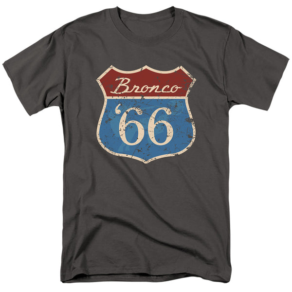 Ford Bronco - Route 66 Bronco Adult Regular Fit Short Sleeve