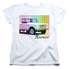 Ford Bronco - Retro Rainbow Women's Short Sleeve