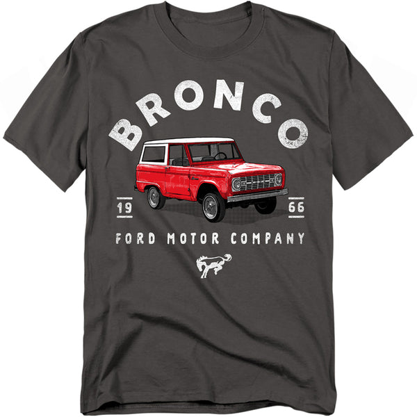 Ford Bronco - Bronco Illustrated Adult Regular Fit Short Sleeve