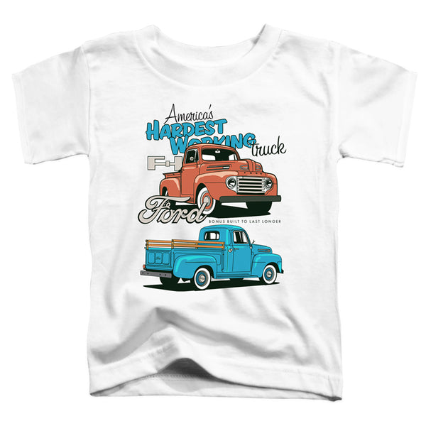 Ford Trucks - Hardest Working Toddler Short Sleeve