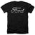 Ford - Chrome Ford Logo Adult Regular Fit Heather Short Sleeve