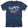 Ford - Motor Co Adult Regular Fit Heather Short Sleeve