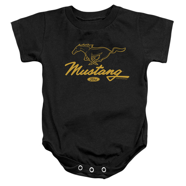 Ford Mustang - Pony Script Infant Snapsuit