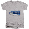Ford Trucks - Engine Schematic Adult Slim Fit V Neck Cotton